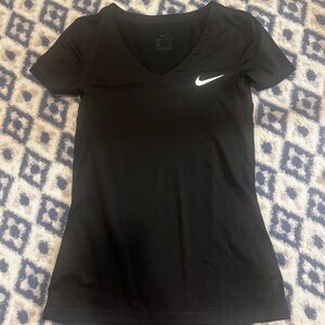 Nike Women's Black V-Neck Tee